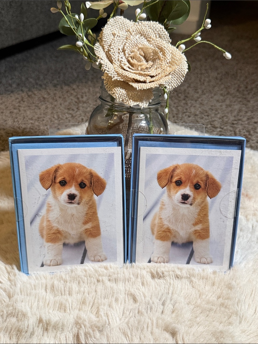✨American Greeting Cute Puppy Note Blank Card✨